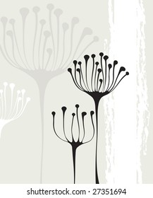 abstract floral background. element for design