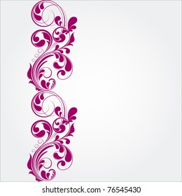 Abstract floral background. Element for design.