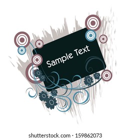 Abstract Floral Background. Eps10.