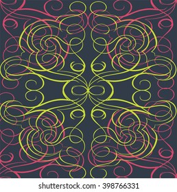 Abstract floral background. flower seamless background. 