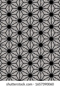 patrón geométrico de fondo floral abstracto. Para materiales impresos, carteles, carteles, postales, embalaje.