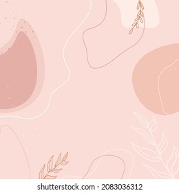 Resumen de fondo floral, gran diseño para cualquier propósito. Paisaje otoñal. Ilustración vectorial floral de primavera. Elemento de plantilla de fondo de arte.