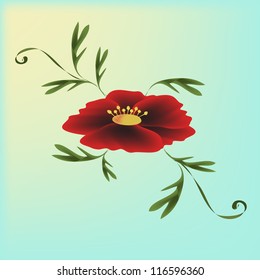 abstract floral background. Greeting postcard in grunge or retro vector Elegance pattern with flowers roses floral illustration vintage style Valentine anniversary