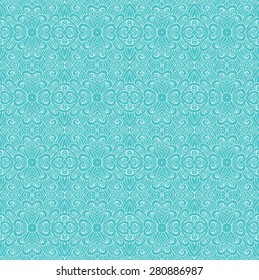 Abstract floral  background. Hand drawn vector illustration.