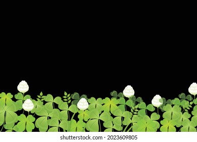 vector de ilustración de fondo floral abstracto, para diseño de invitación, boda, tarjeta de saludo, etc.