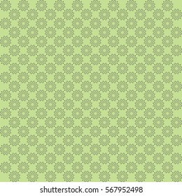 Abstract floral background in light green and grey