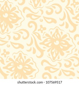 Abstract floral background with pattern