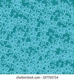 Abstract floral background with pattern