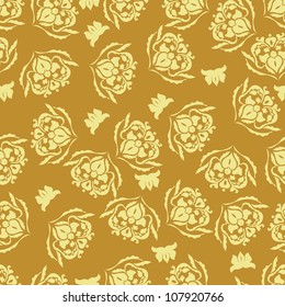Abstract floral background with pattern