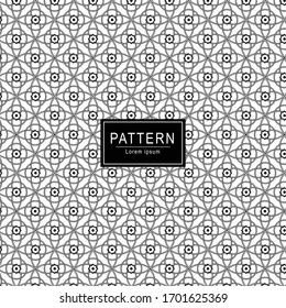 Abstract Floral Background Pattern Design