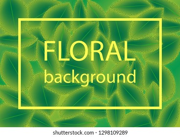 Abstract floral background with petals pattern. Eps10 Vector illustration