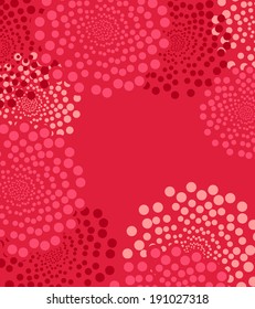 abstract floral background with place for text