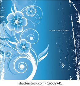 abstract floral background with place for your text