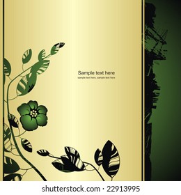 abstract floral background with place for your text
