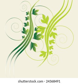 abstract floral background with place for your text