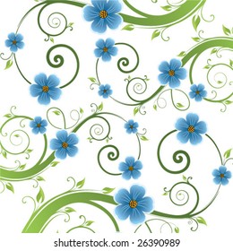 abstract floral background with place for your text