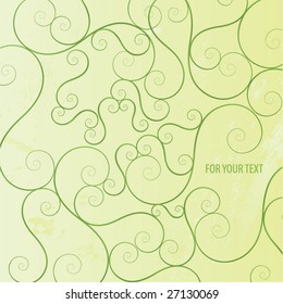 abstract floral background with place for your text