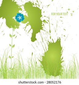 abstract floral background with place for your text