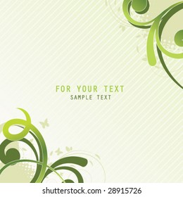 abstract floral background with place for your text