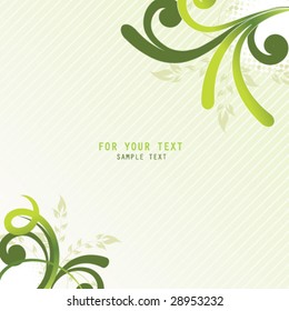 abstract floral background with place for your text