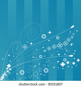 abstract floral background with place for your text