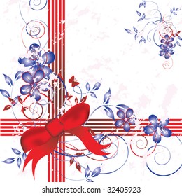 abstract floral background with place for your text