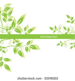 abstract floral background with place for your text