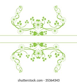 abstract floral background with place for your text