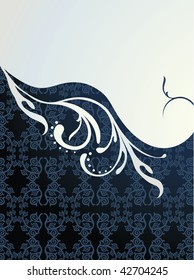 abstract floral background with place for your text