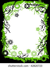 abstract floral background with place for your text