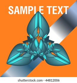 abstract floral background with place for your text