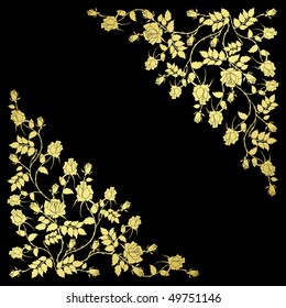 abstract floral background with place for your text