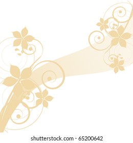 abstract floral background with place for your text