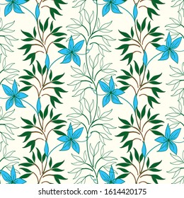 Abstract floral background. For printing on textiles, wrapping paper, postcards, notebooks and other purposes.                                                                                          