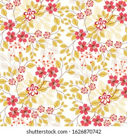  Abstract floral background. For printing on textiles, wrapping paper, postcards, notebooks and other purposes.                                                                                         