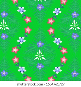 Abstract floral background. For printing on textiles, wrapping paper, postcards, notebooks and other purposes.                                                                                         