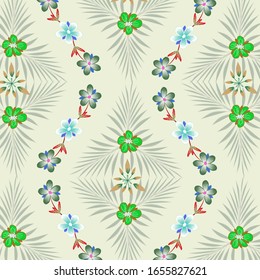  Abstract floral background. For printing on textiles, wrapping paper, postcards, notebooks and other purposes.                                                                                         