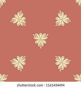 Abstract floral background. Seamless pattern. Fabric, surface design. Vector illustration.