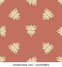 Abstract floral background. Seamless pattern. Fabric, surface design. Vector illustration.