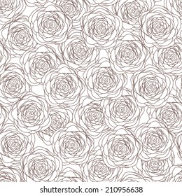 Abstract floral background, floral seamless pattern, rose pattern, textile design background