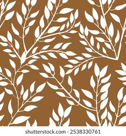 vetor de padrão sem emenda de fundo floral abstrato para finalidade decorativa
