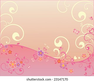 Abstract floral background. See my gallery for more