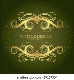 abstract floral background with space for text