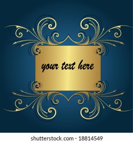 abstract floral background with space for your text