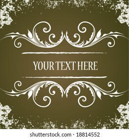 abstract floral background with space for your text