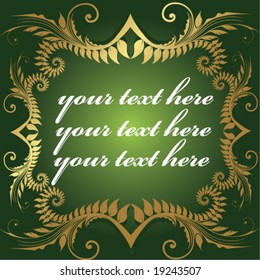 abstract floral background with space for your text