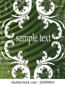 abstract floral background with space for your text