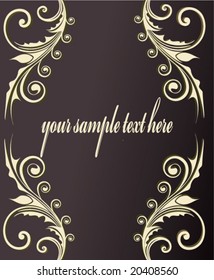 abstract floral background with space for your text