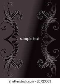 abstract floral background with space for your text