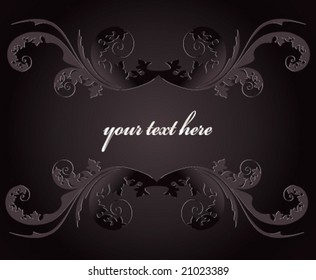 abstract floral background with space for your text